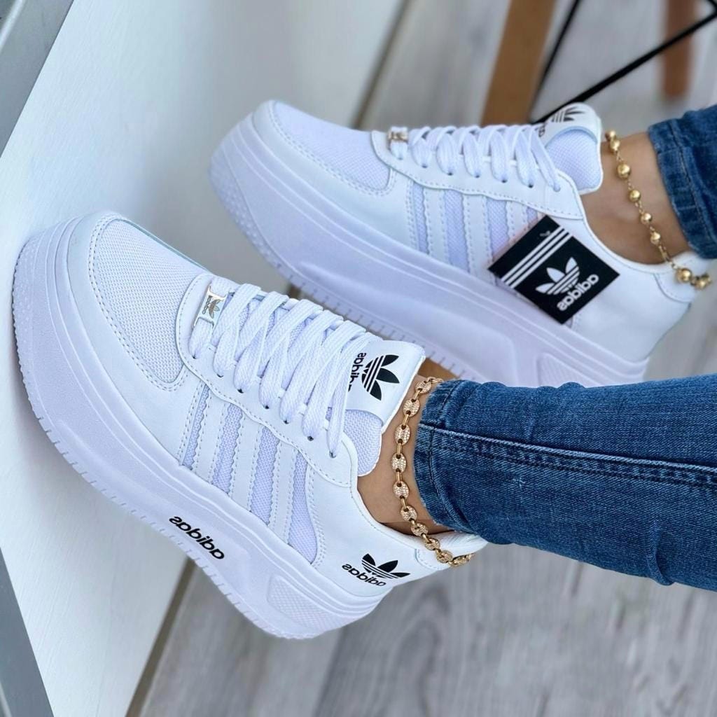 Tenis Adidas Diamond Blanco Dama