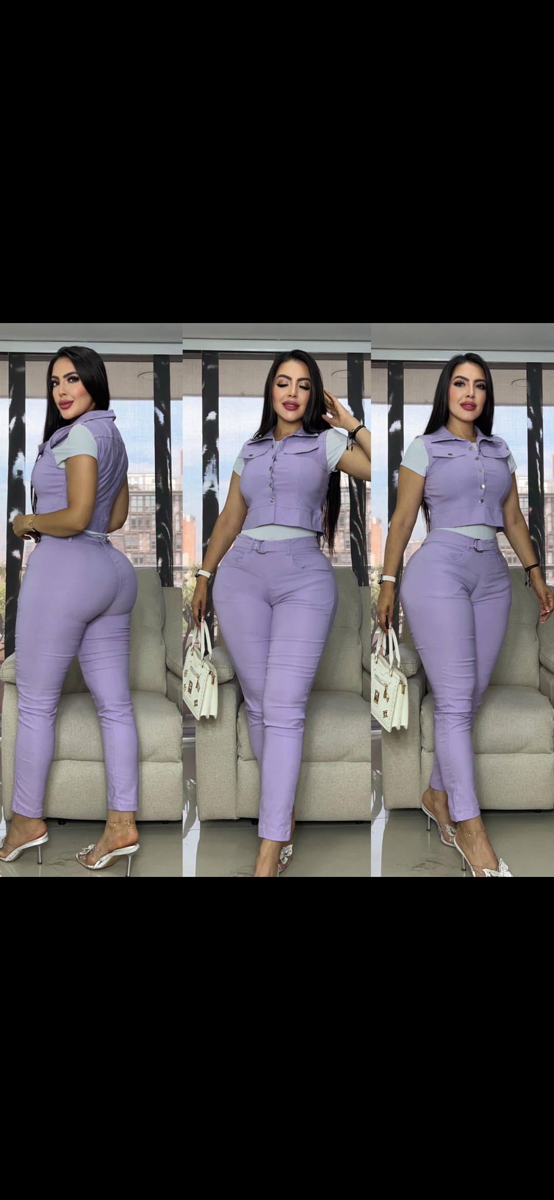 Conjunto 3 Prendas Chaleco 1856 Tallas
