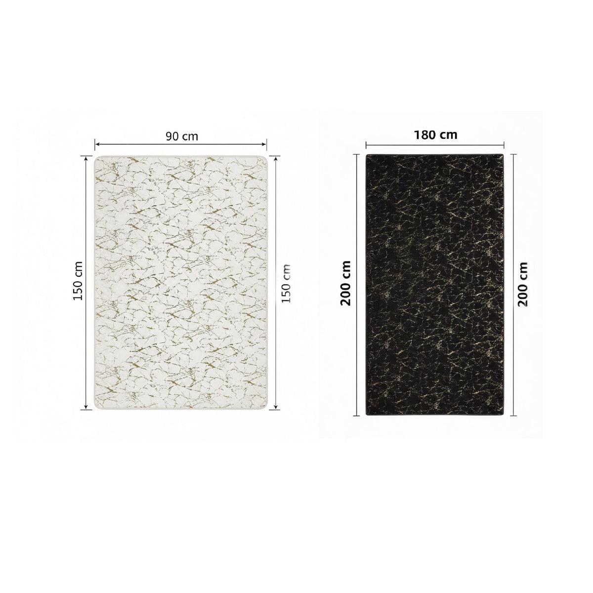 Tapete Blanco Linea Gold