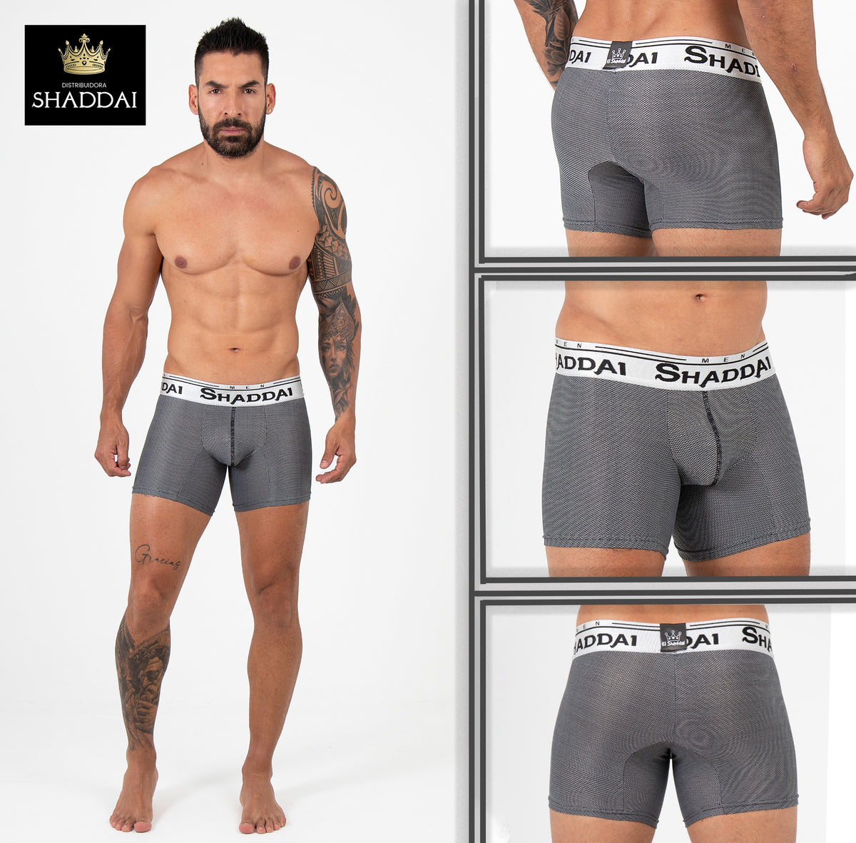 Pack De 12 Boxer Shaddai Gama Alta