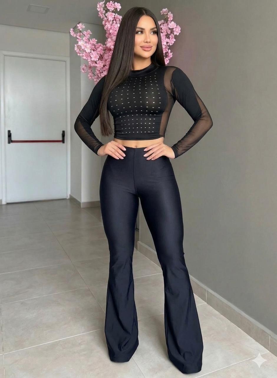 Conjunto Blusa Y Pantalon Matix