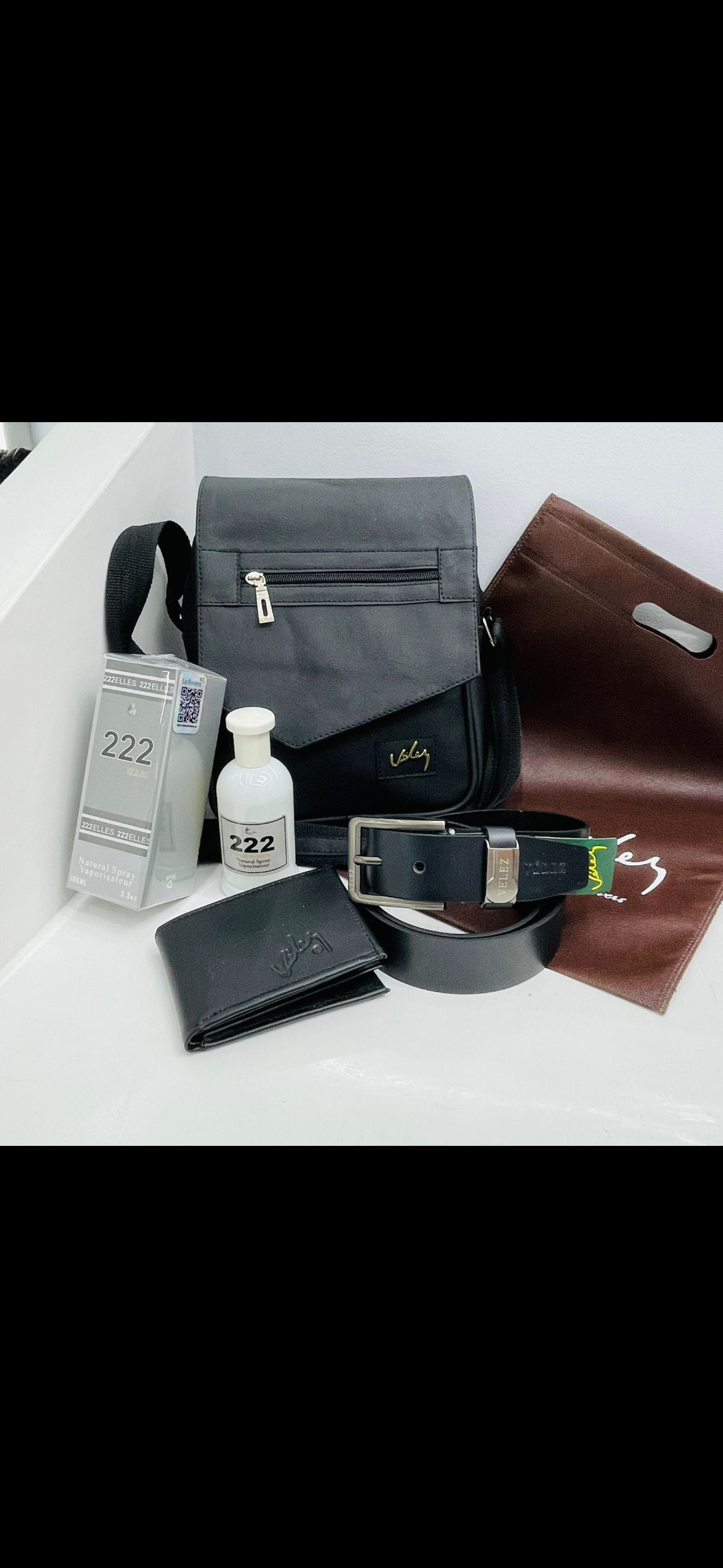 TRIO CARRIEL VELEZ LANCELOT + PERFUME