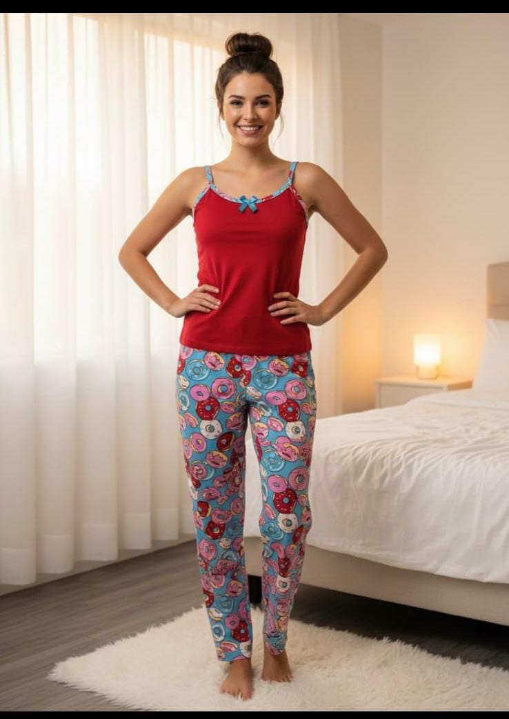 12 Pijamas Pantalon