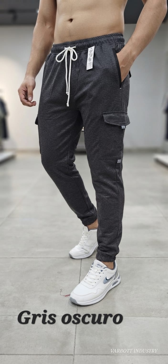 Pack Por 6 En Joggers Cargo