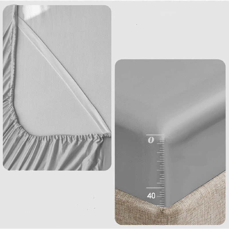 Sabana De Seda Satin Gris