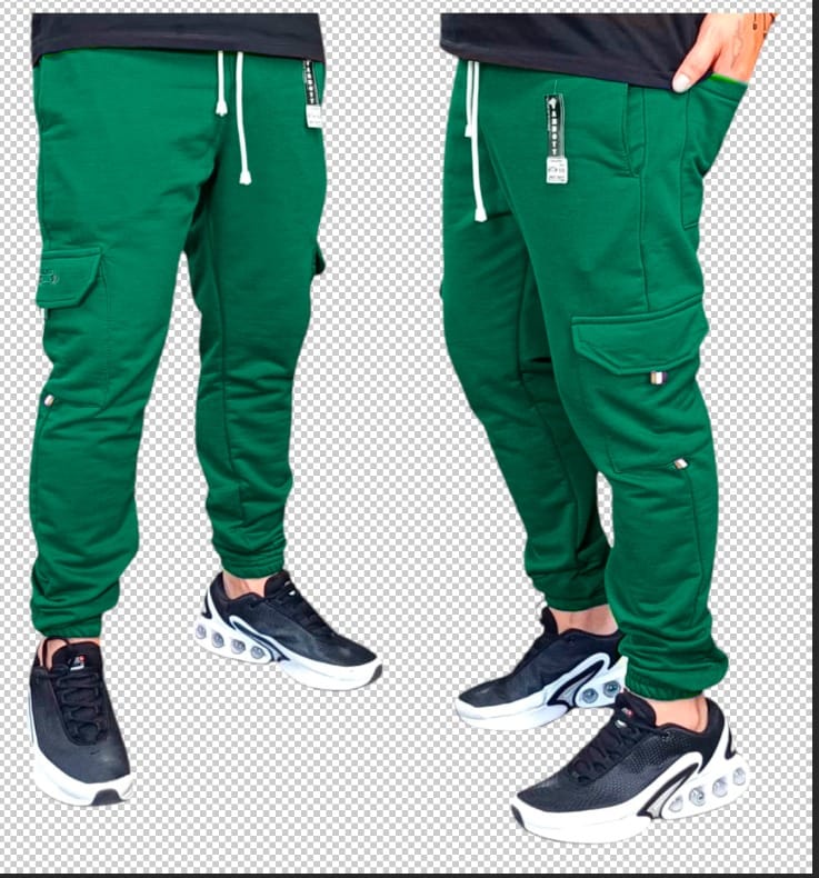 Pack Por 6 En Joggers Cargo