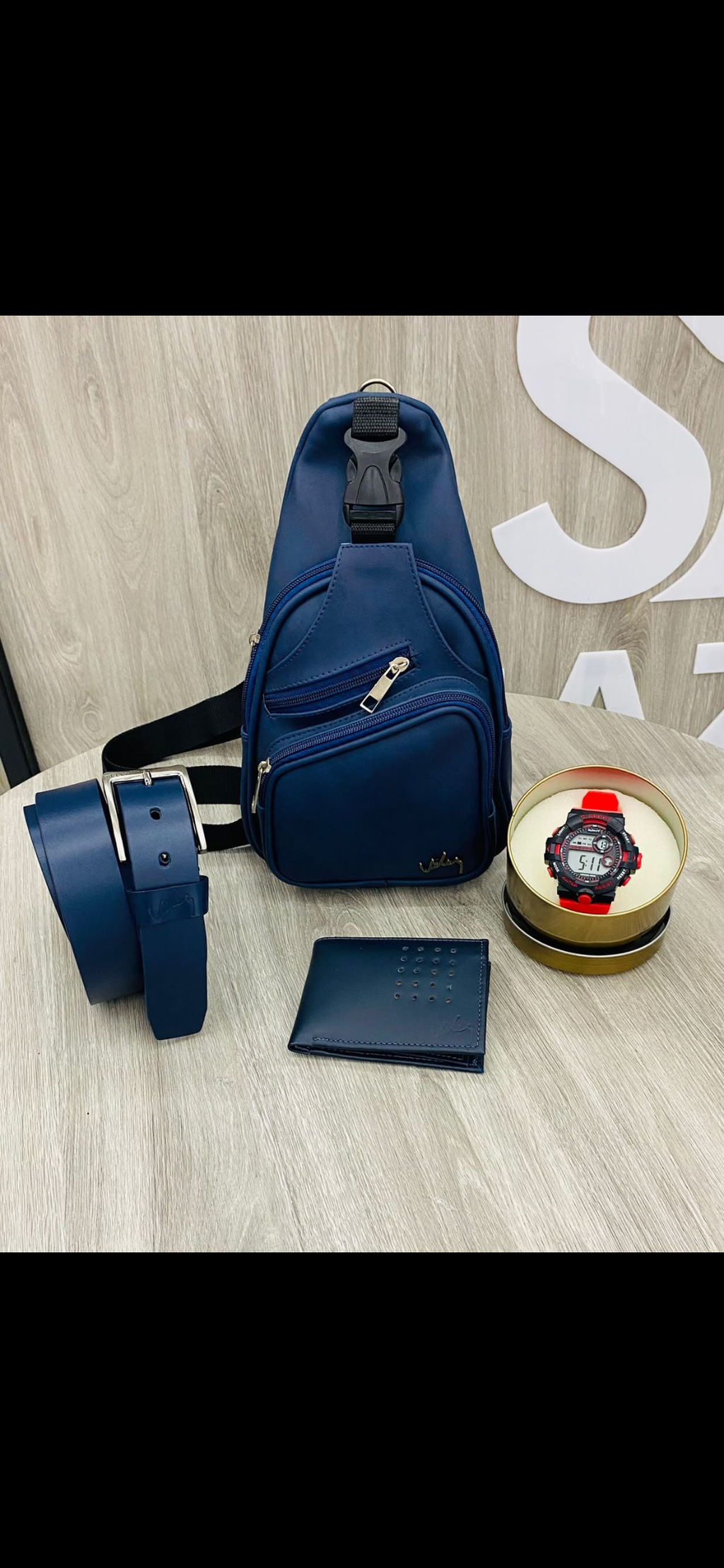 Trio Perchero Velez Caballero Reloj