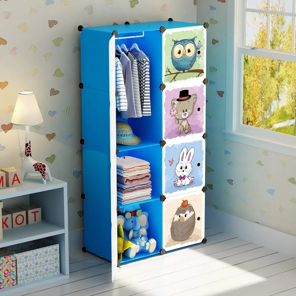 Cajas Organizador De Ropa Colgar Estante
