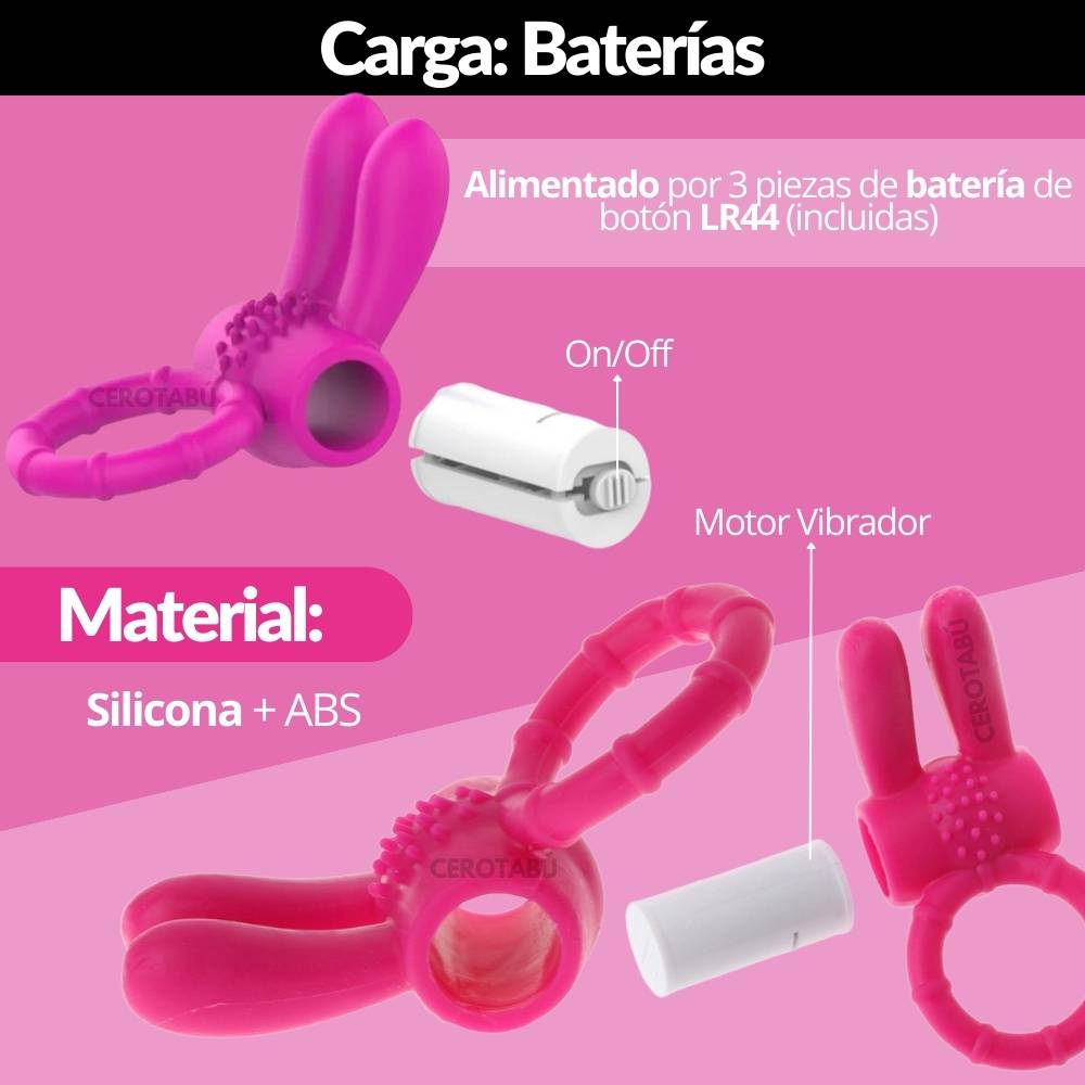 Anillo Vibrador Retardante Pene Apr006