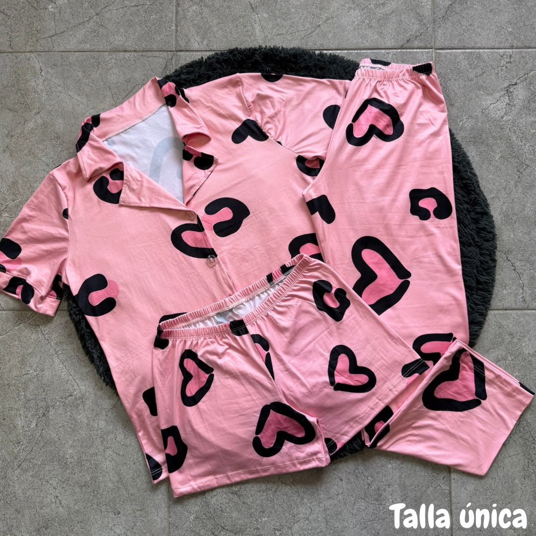 Pack 3 Pijamas Trio Camisero