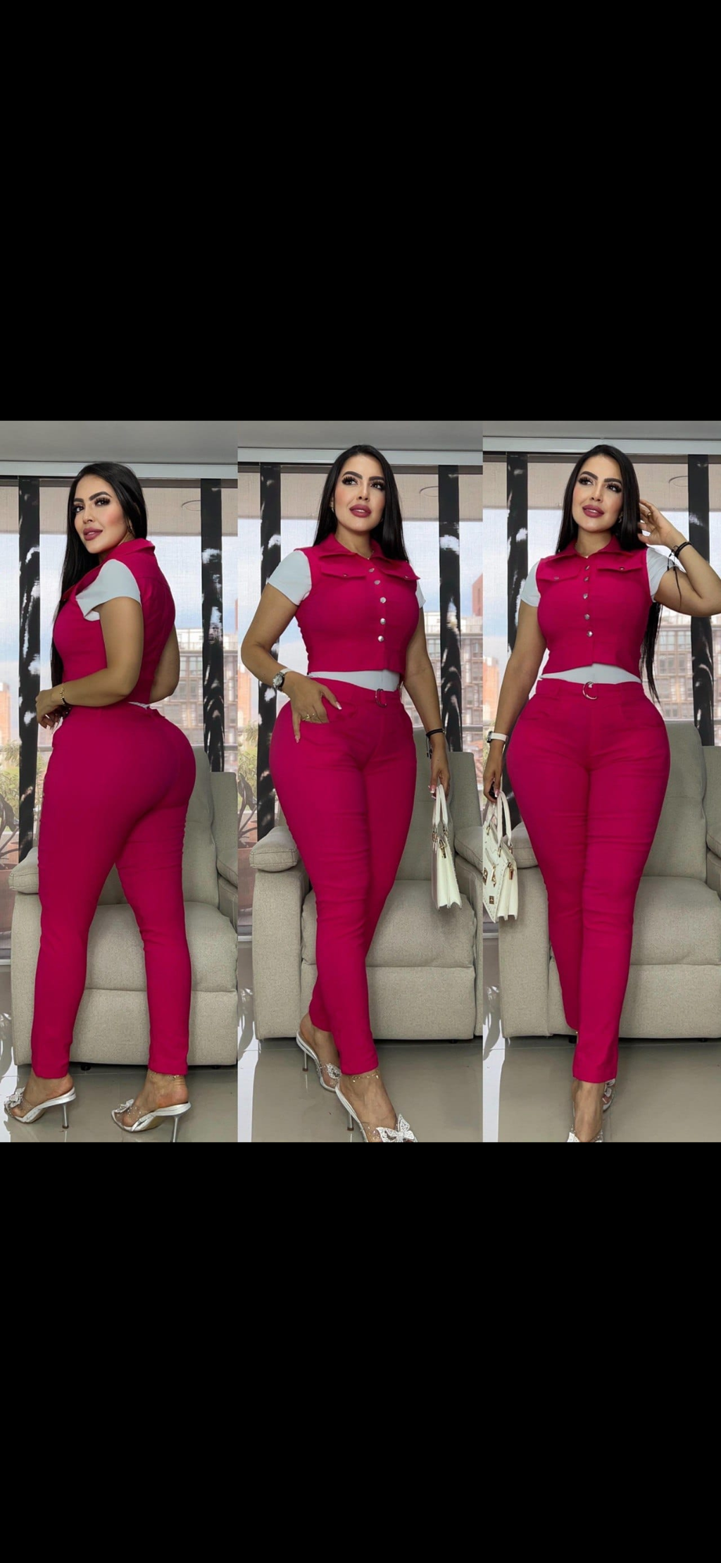Conjunto 3 Prendas Chaleco 1856 Tallas
