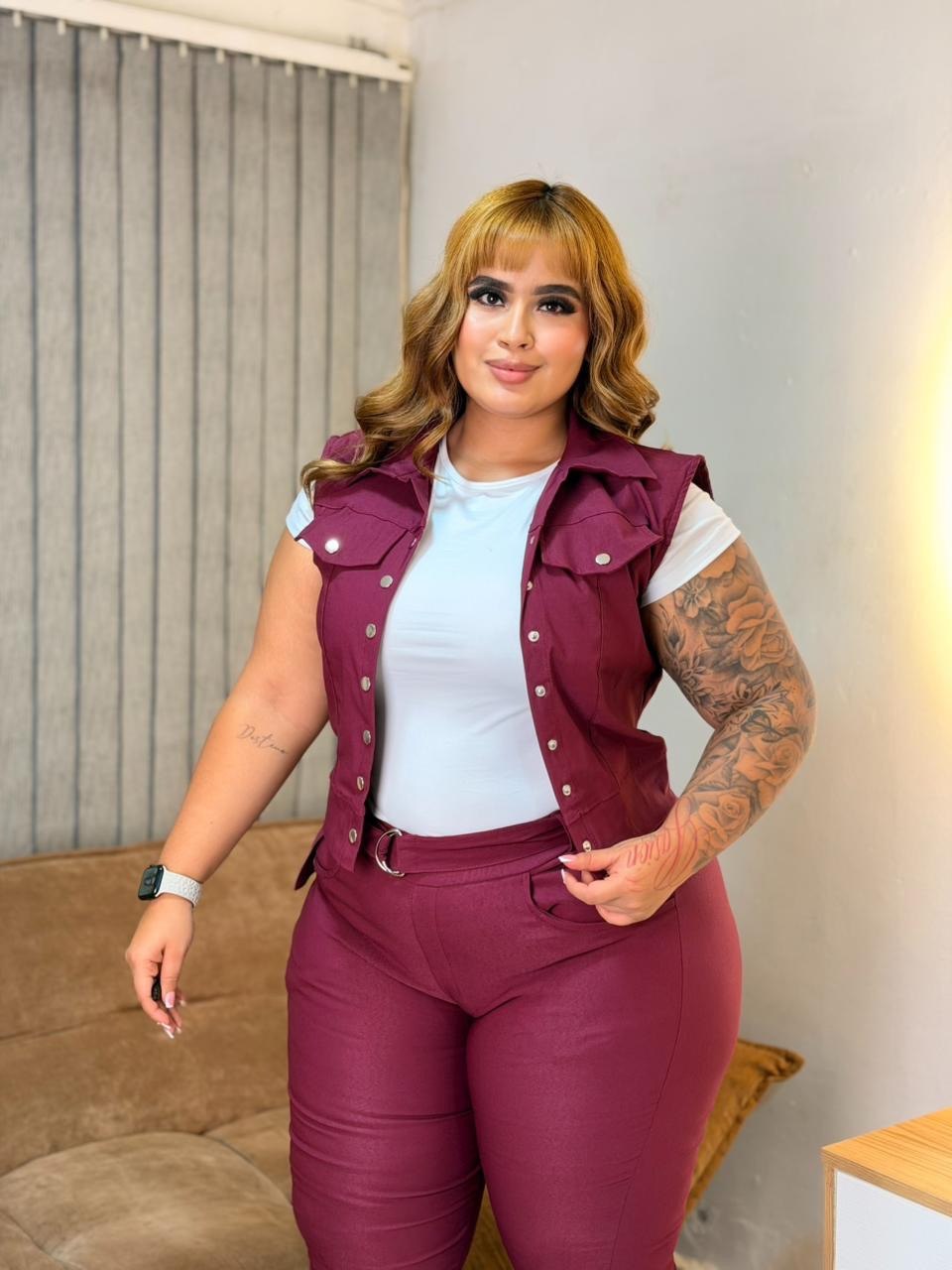 Conjunto 3 Prendas Chaleco 1856xl