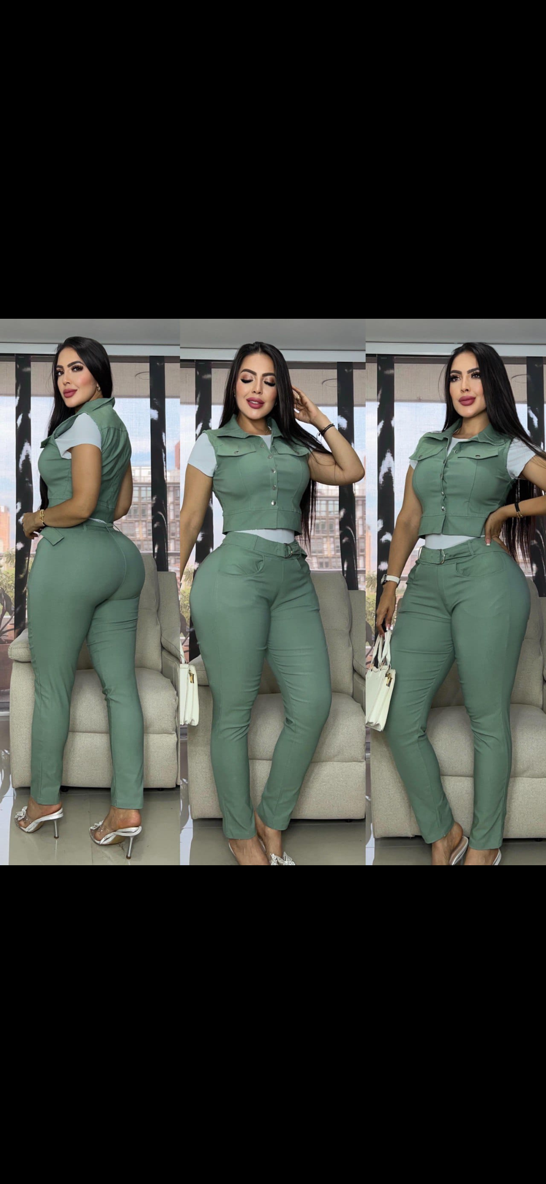 Conjunto 3 Prendas Chaleco 1856 Tallas
