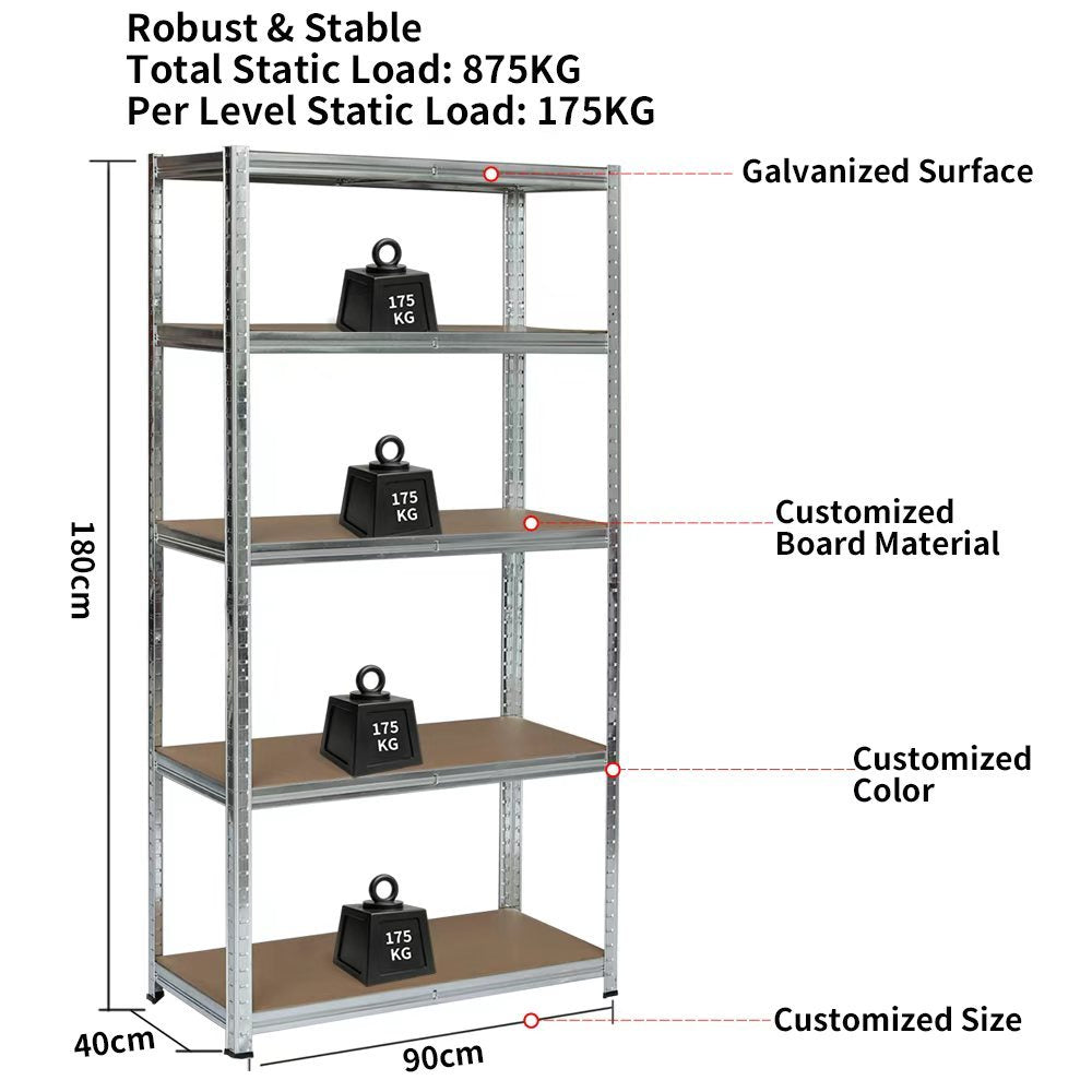 Organizador Estanteria Rack 5 Niveles
