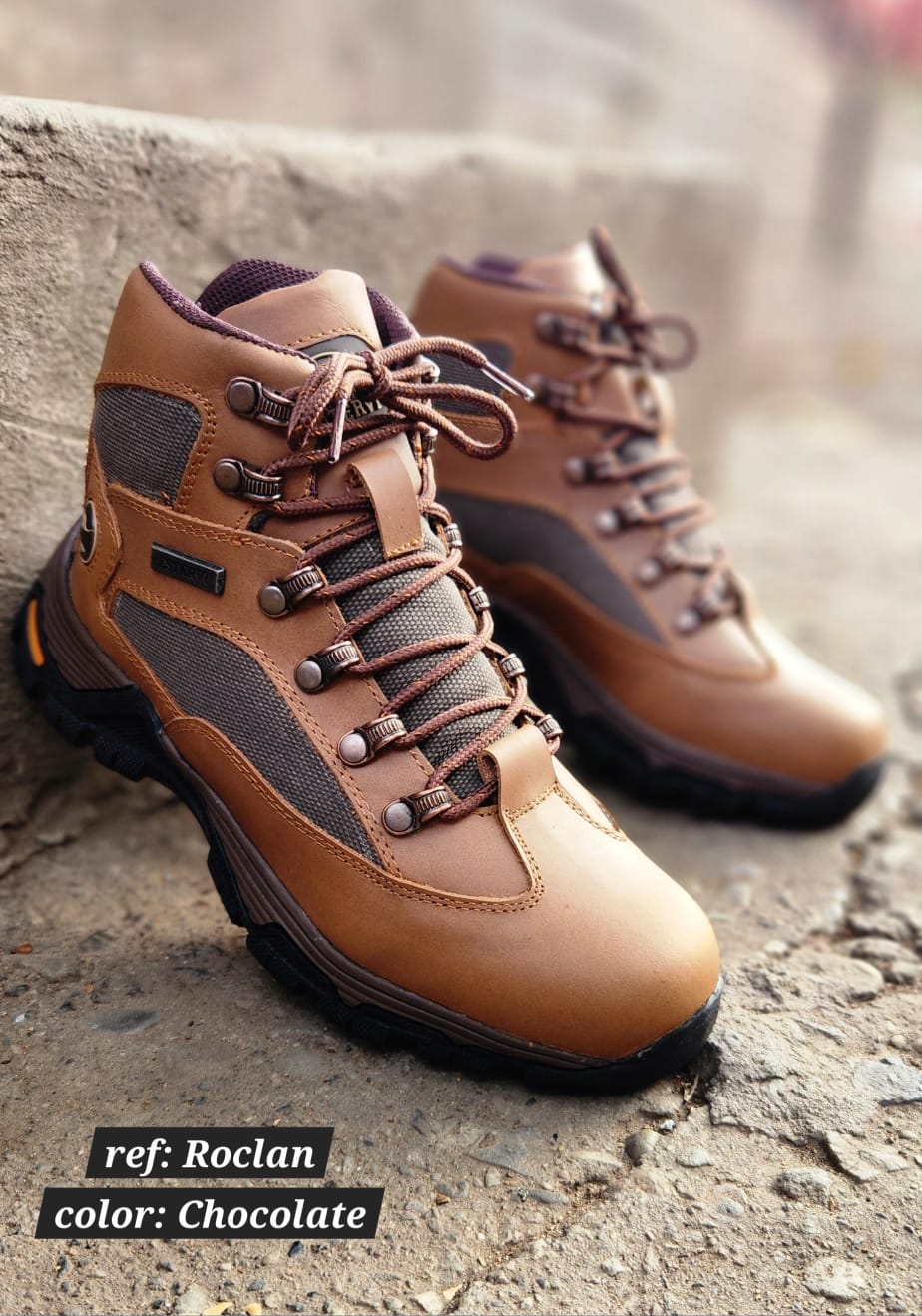 Botas En Cuero Para Hombre