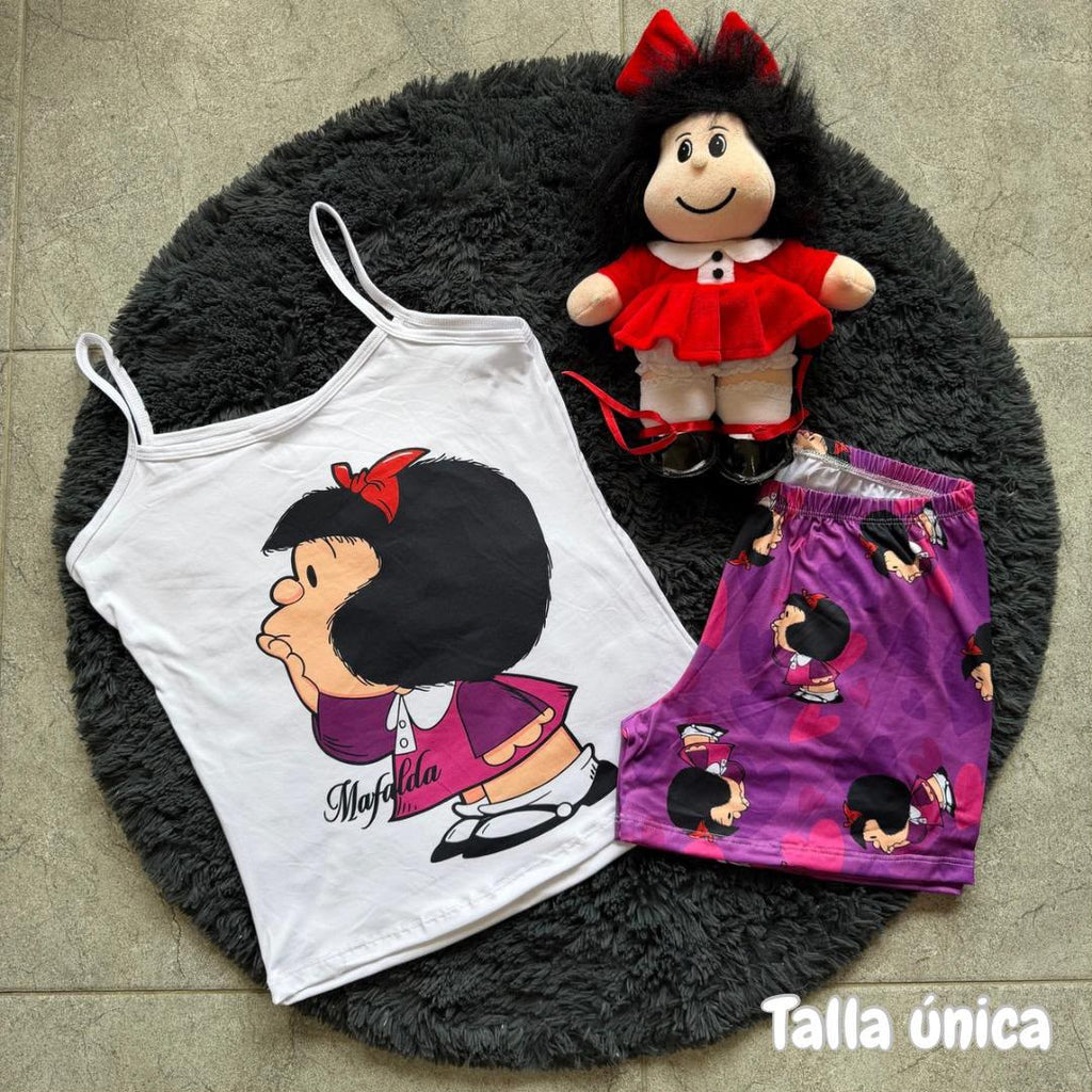 Pack De 6 Pijamas Short Tira