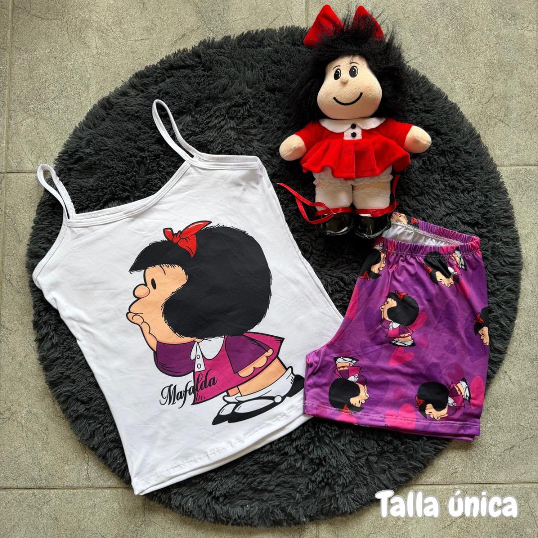 Pack De 6 Pijamas Short Tira