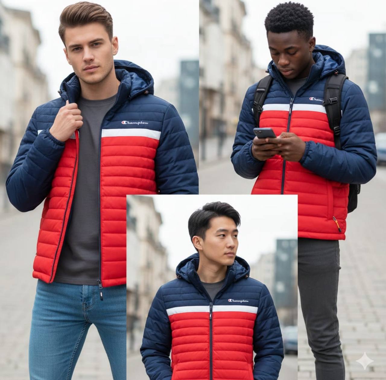 Chaqueta Champion Combinada H1363