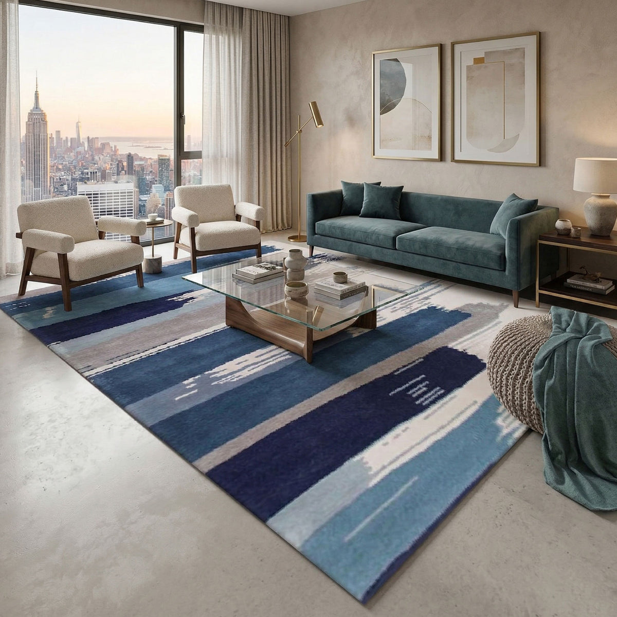 Tapete Navy Stripes