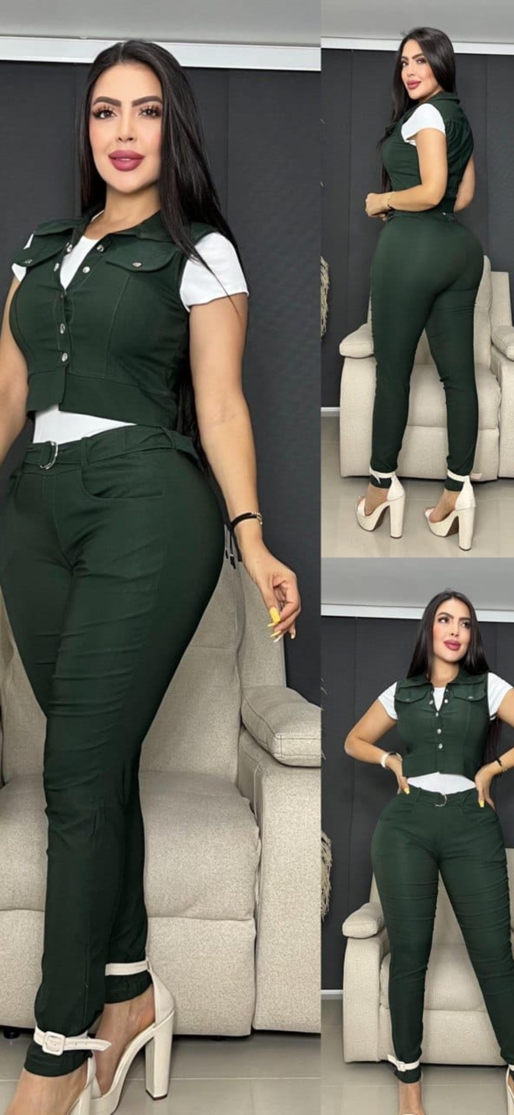 Conjunto 3 Prendas Chaleco 1856 Tallas