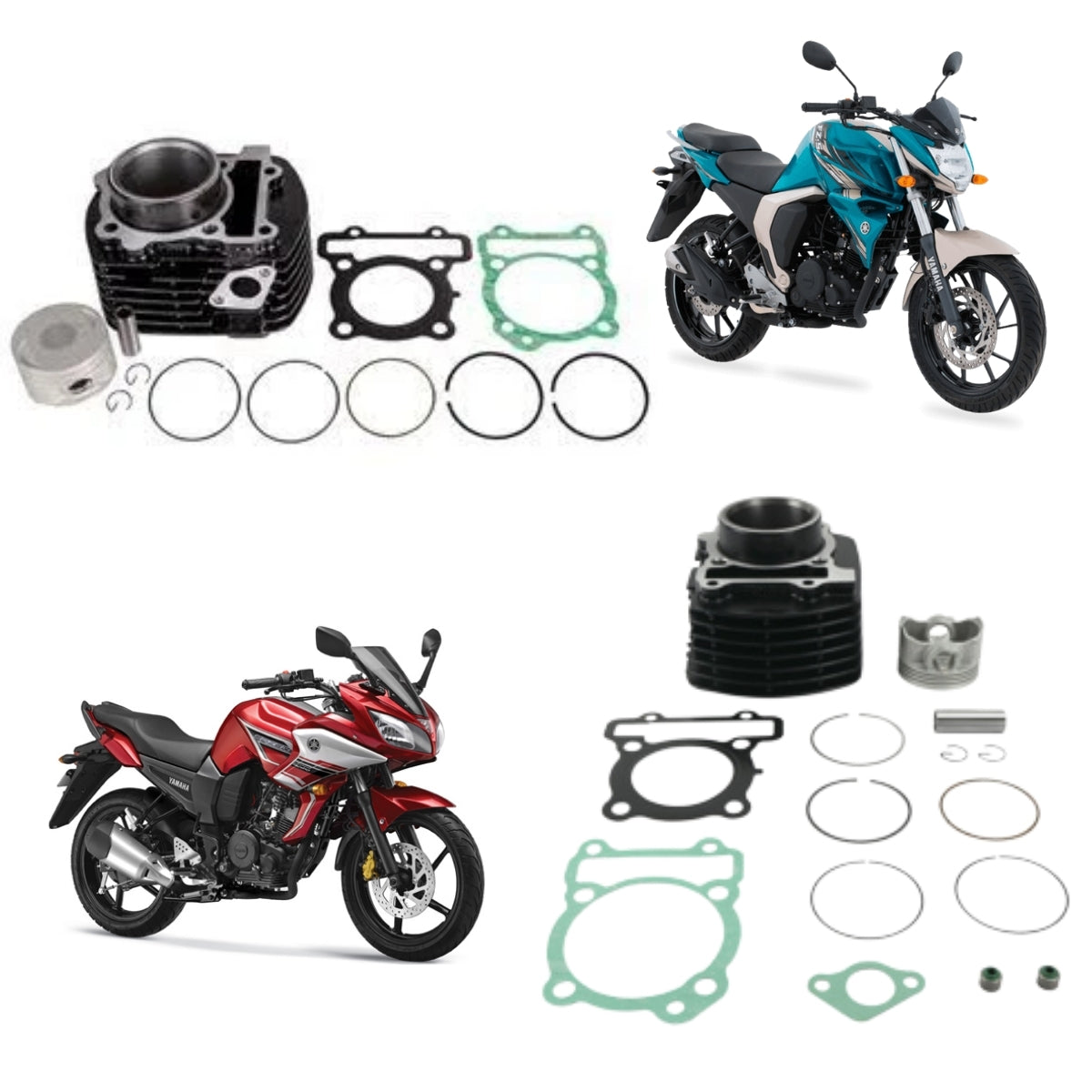 Kit Cilindro Revo Completo Moto Fz 1601