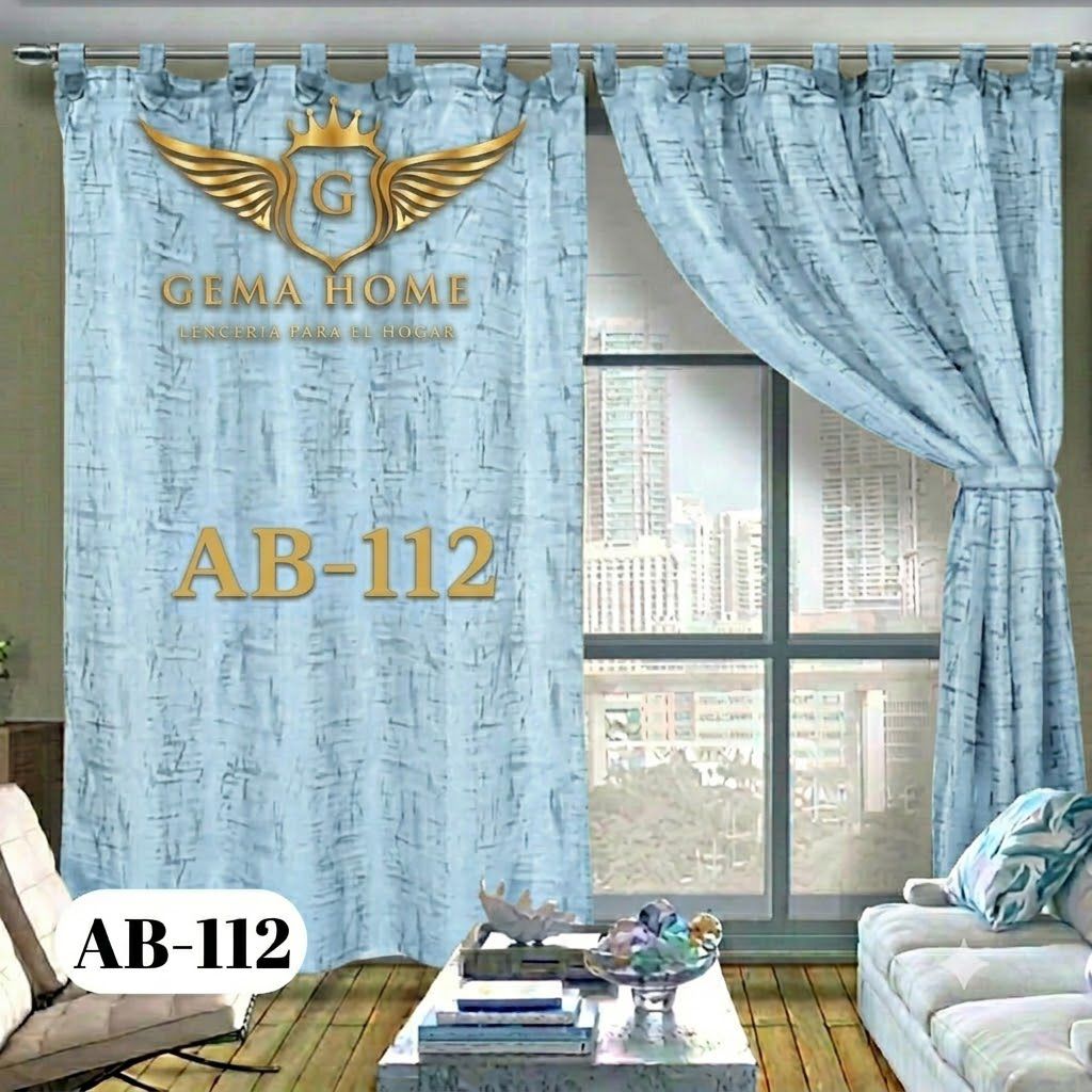 Cortinas En Yacar Con Boton