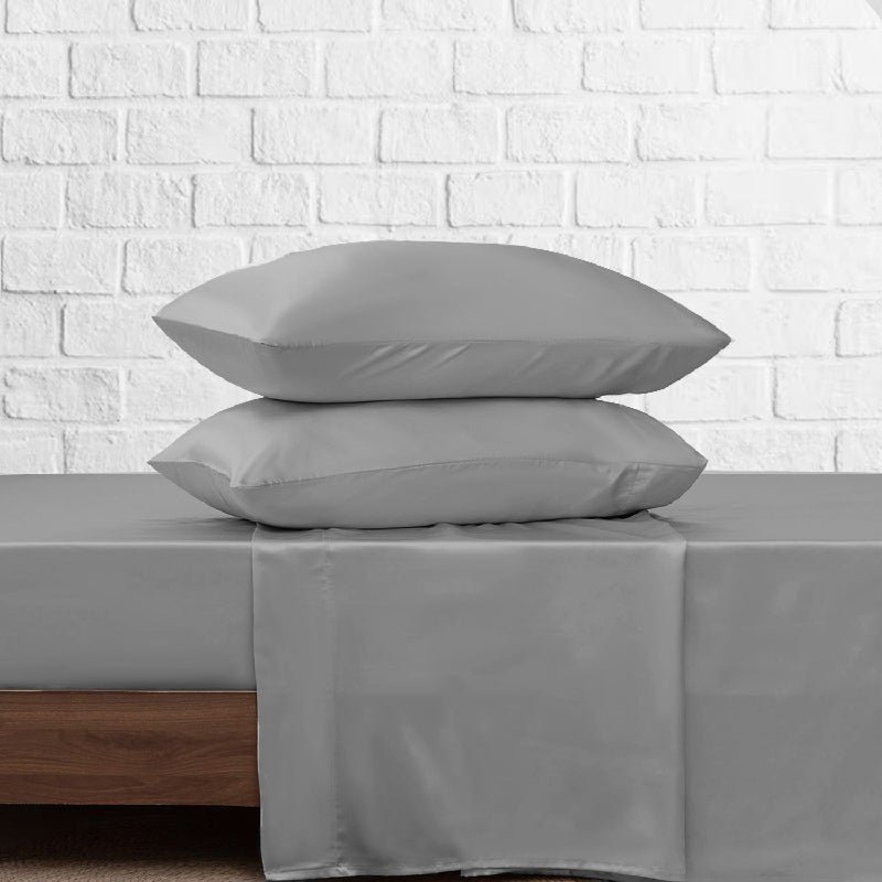 Sabana De Seda Satin Gris