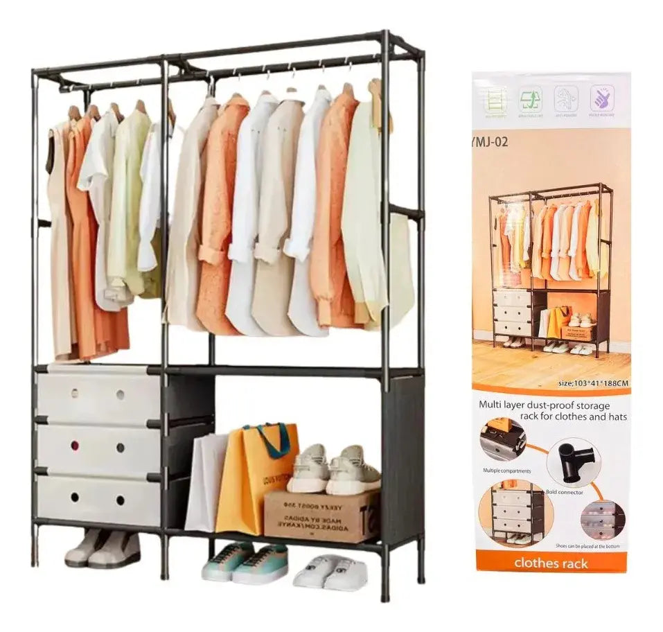 Closet Perchero Zapatero Zebbris De 2
