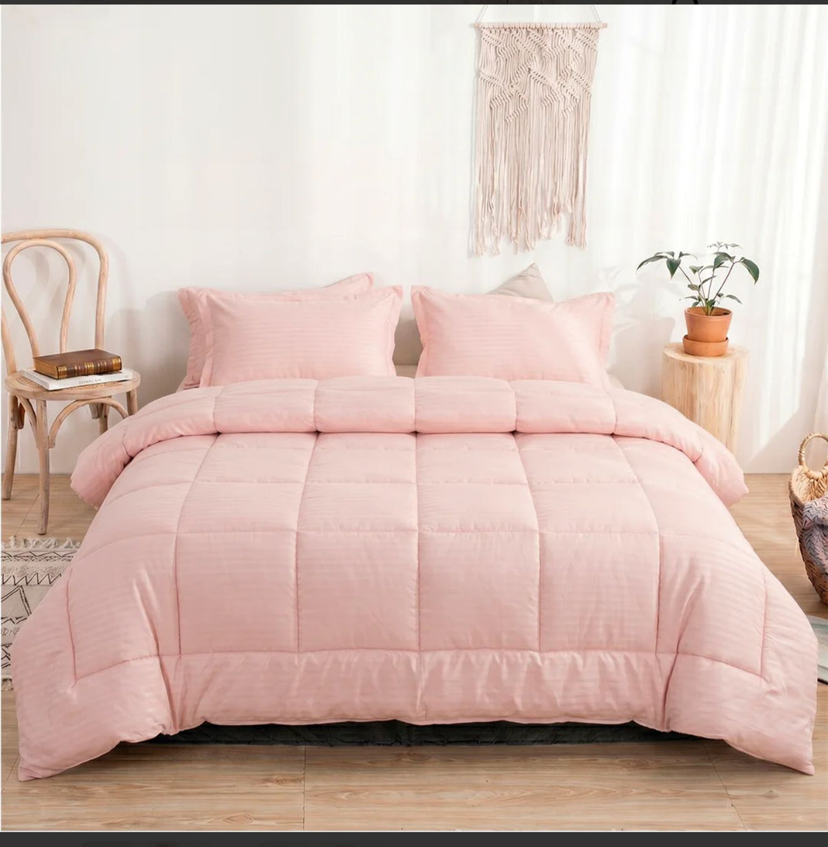 Edredon 2almohadas Microfibra Lineas