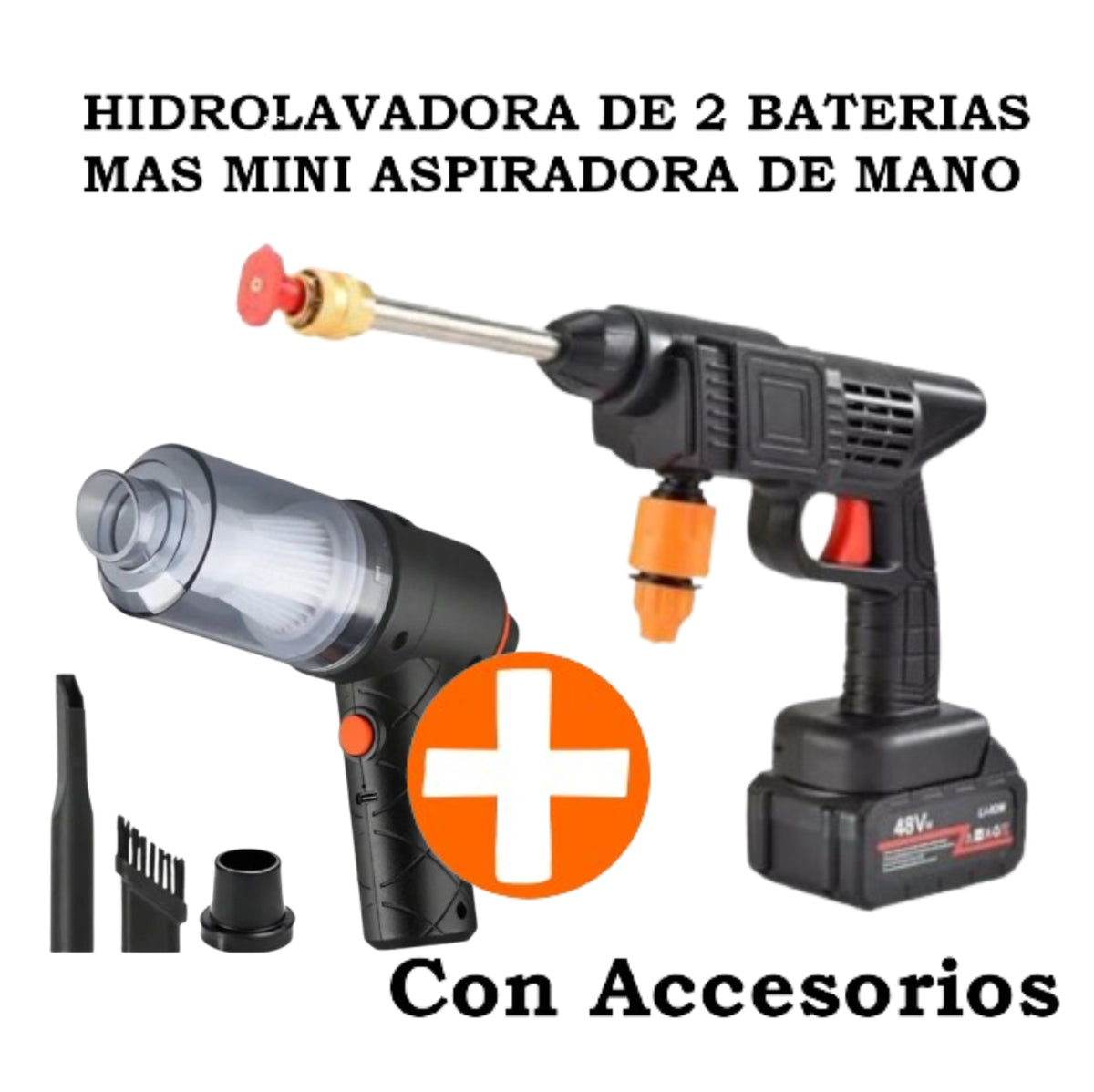 Hidro Lavadora Con Mini Aspiradora