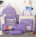 Bolso De Oso 5 Piezas Para Ninas