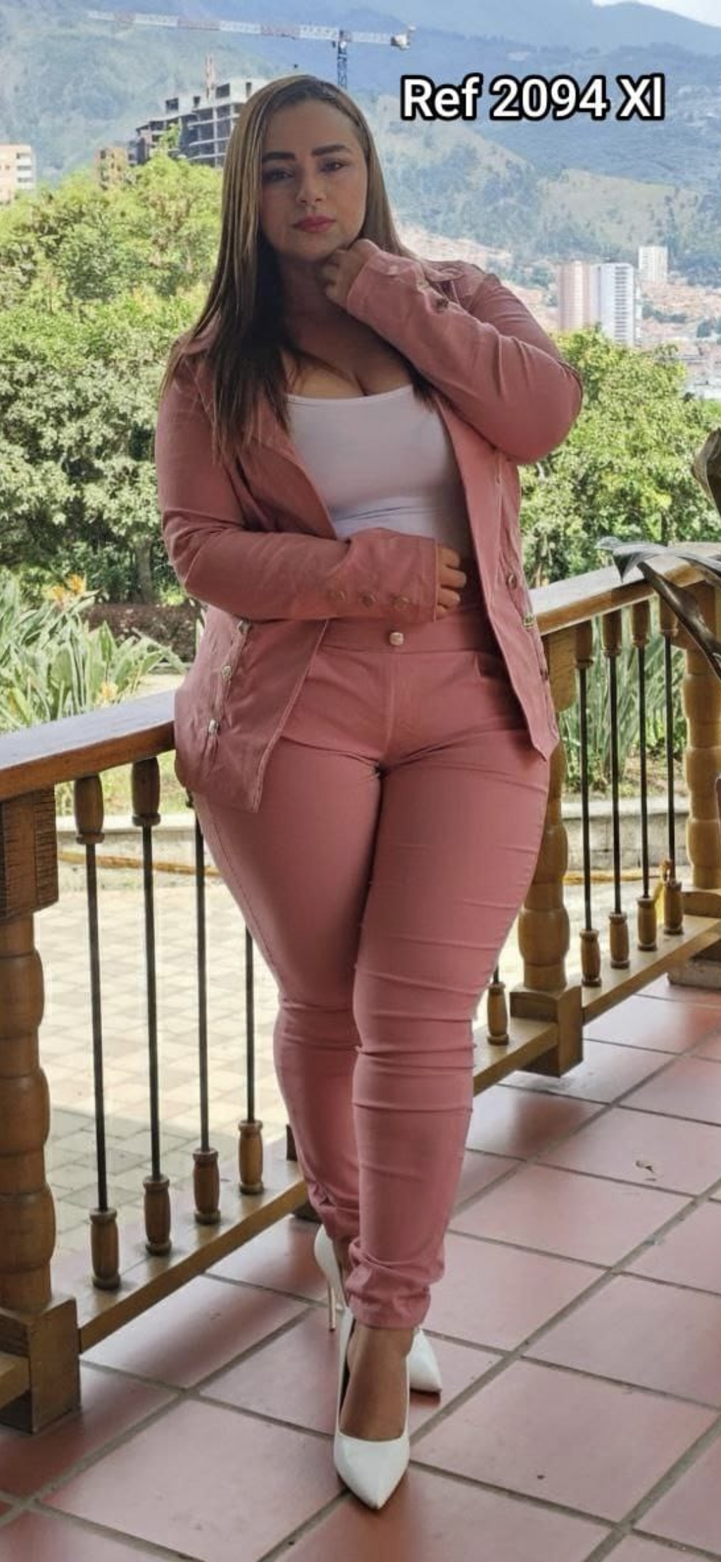 Conjunto Blazers Pantalon Y Blusa 2094xl