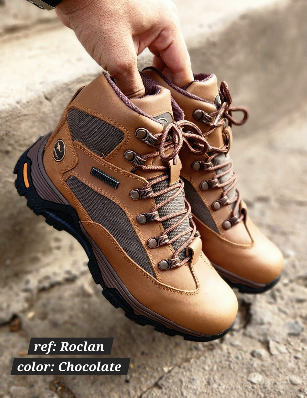 Botas En Cuero Para Hombre