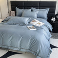 Funda Duvet Unicolor Relieve Aqua