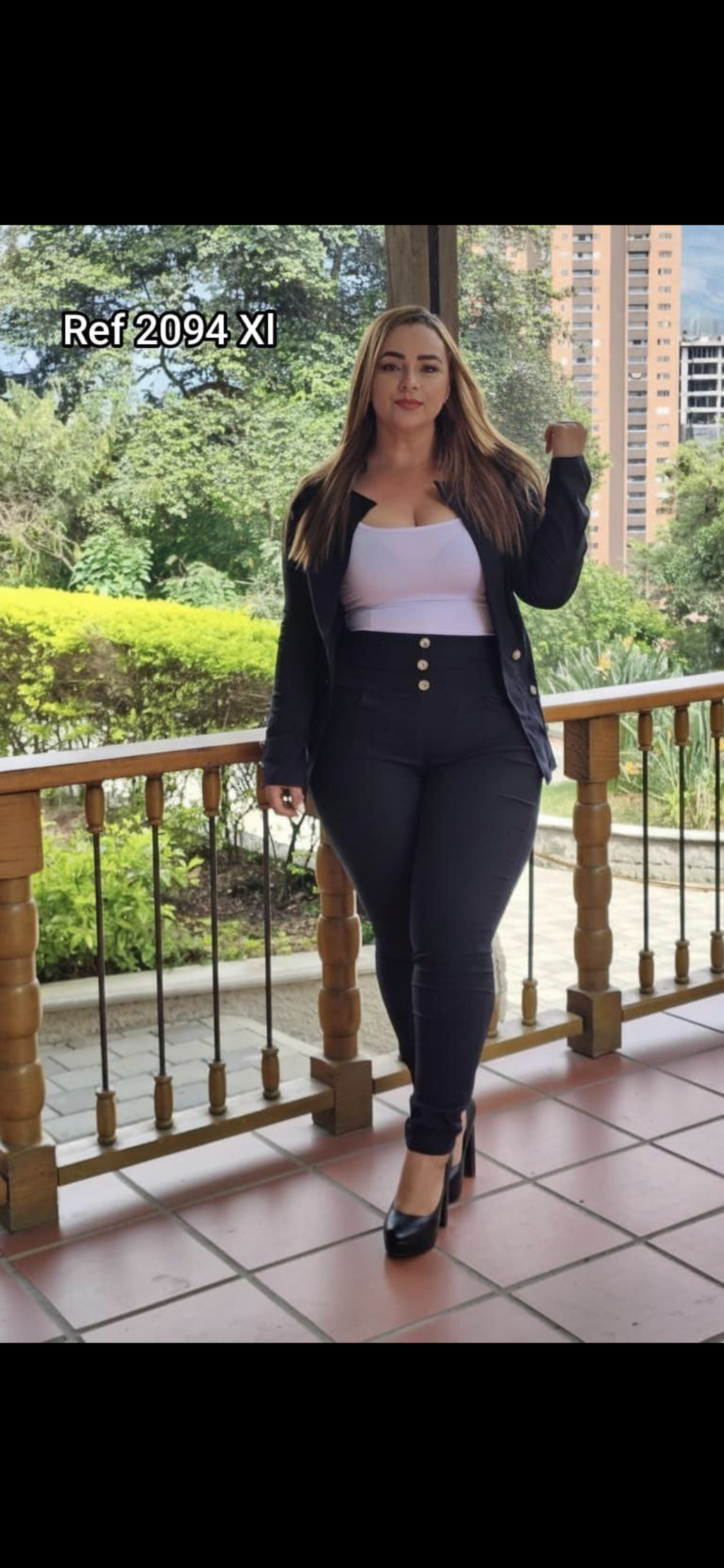 Conjunto Blazers Pantalon Y Blusa 2094xl