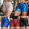 Pack De 12 Short Efecto Cuero Con Cierre