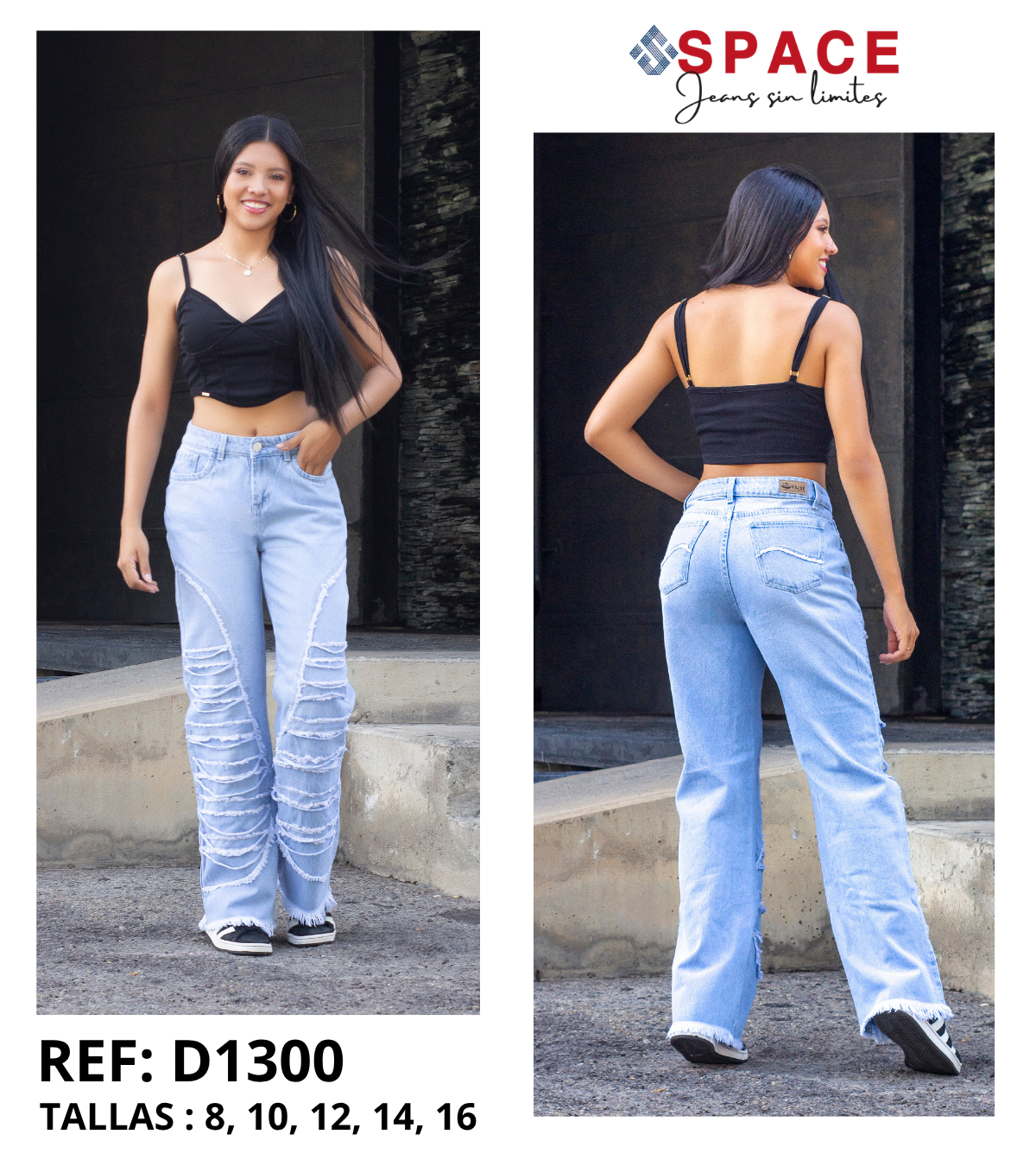 Pant Dama Rigido D1300