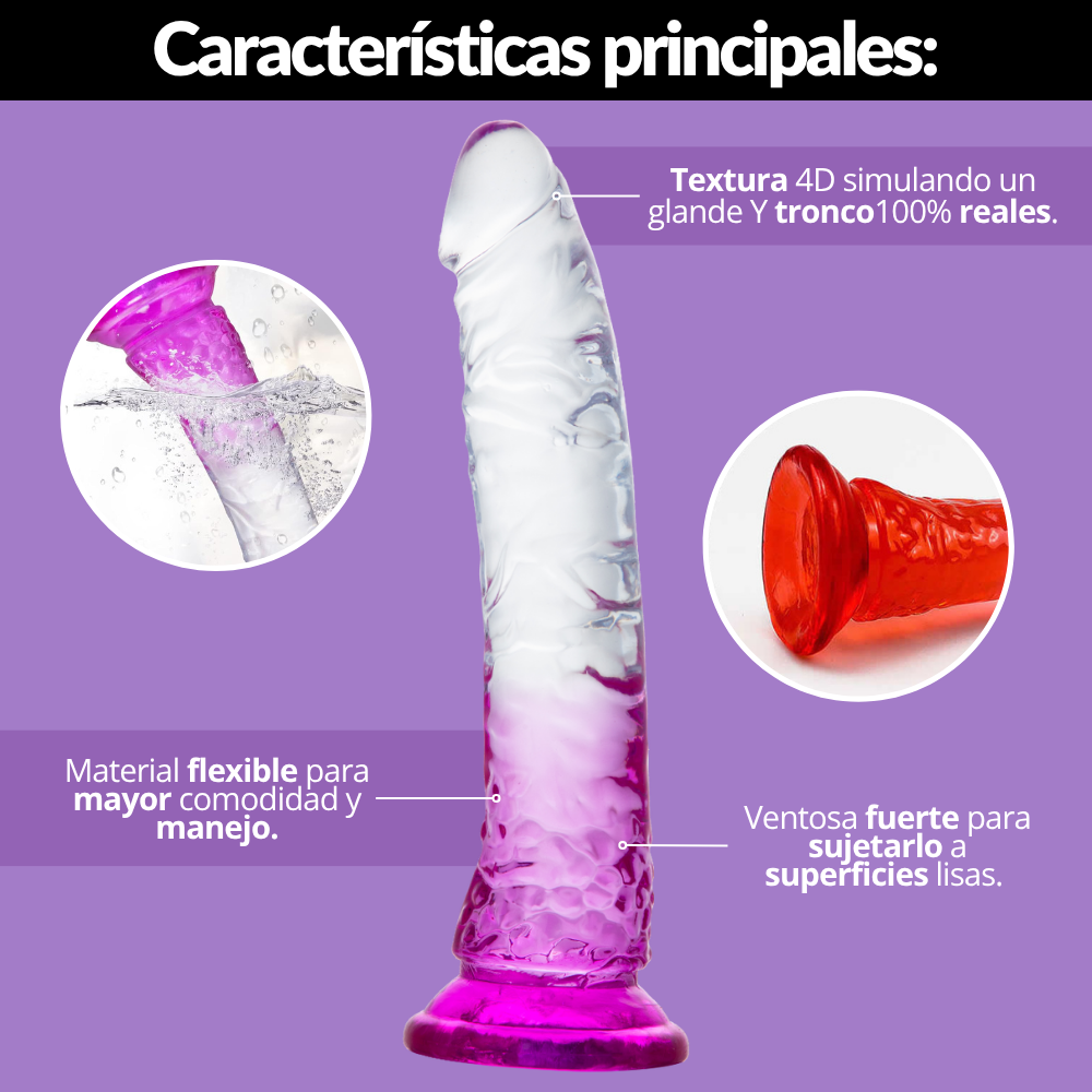 Dildo Consolador Pene Adam 20cm Dil016