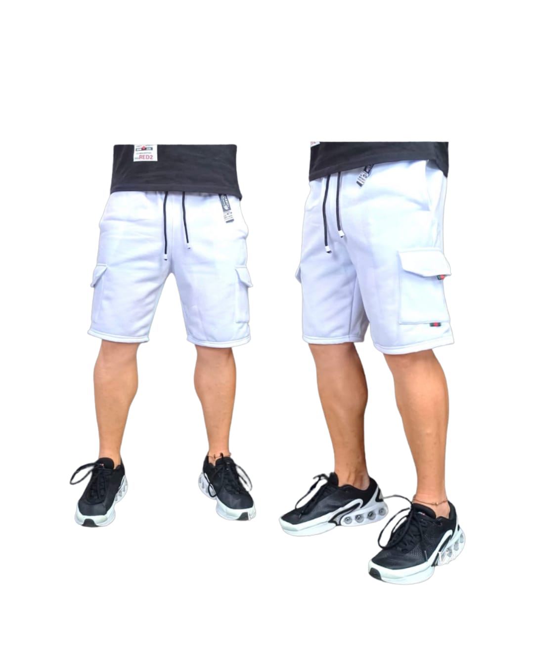 Pack Por 3 En Bermudas Cargo