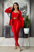 Conjunto 2181 3 Prendas De Mujer
