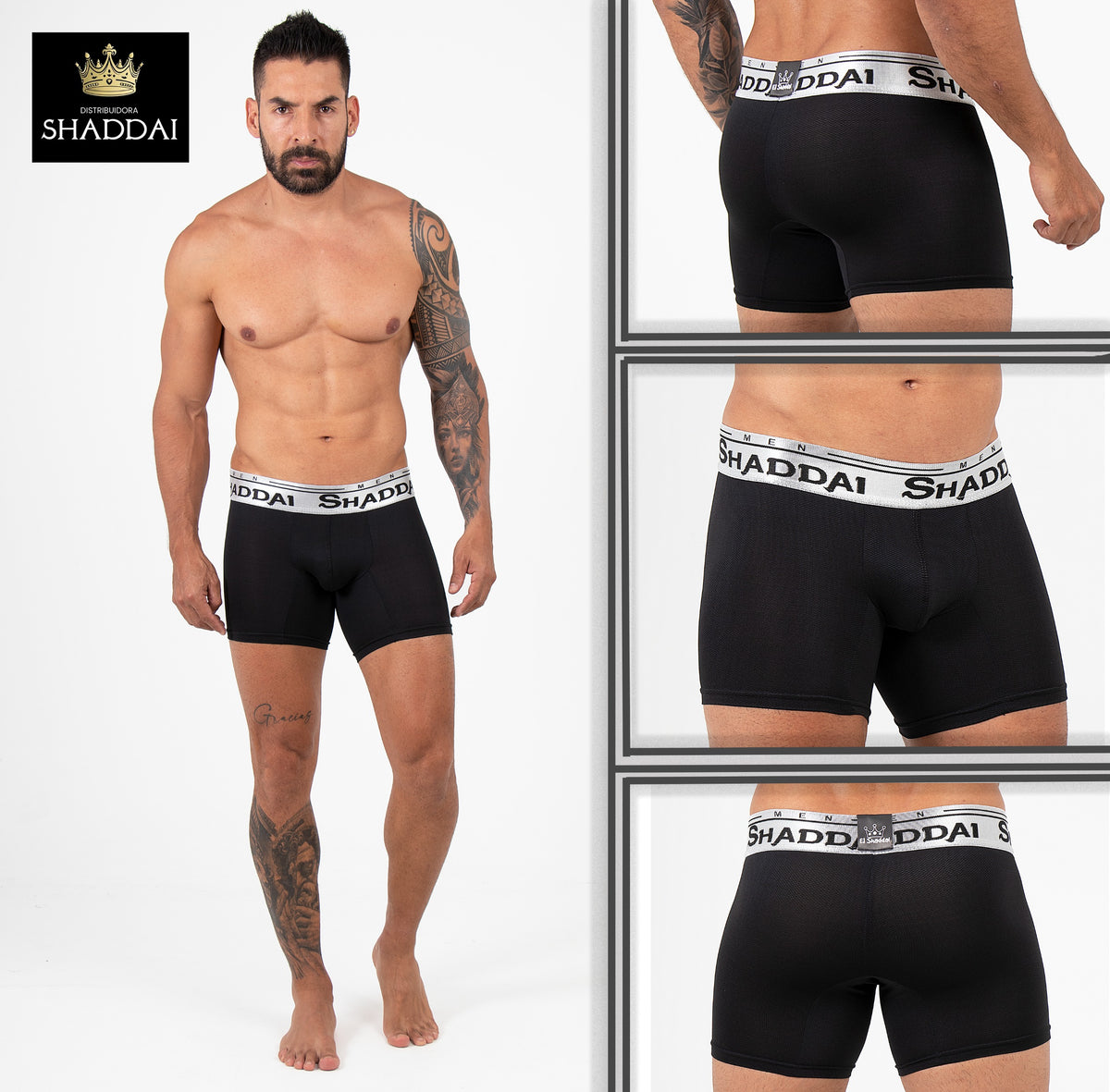 Pack De 12 Boxer Shaddai Gama Alta