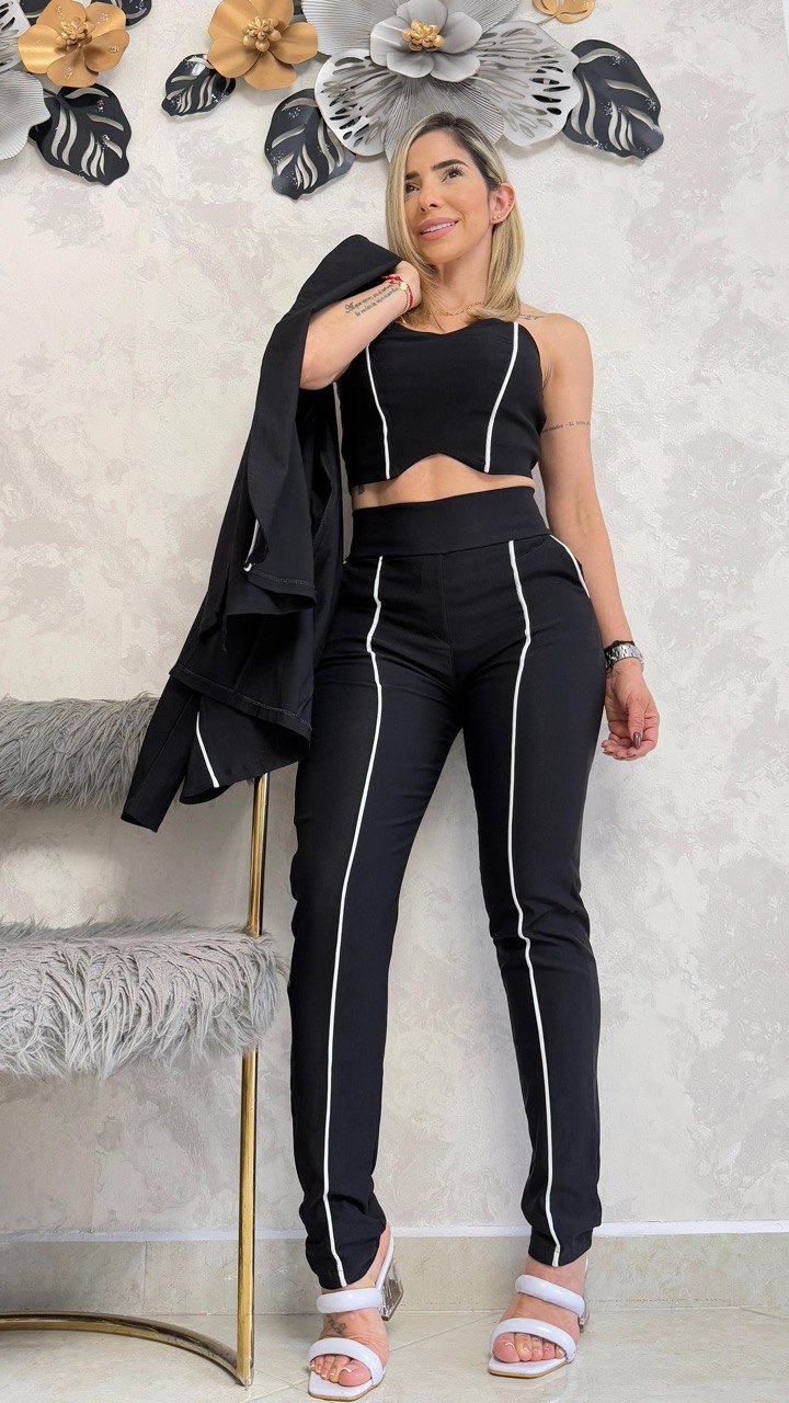 Conjunto 2181 3 Prendas De Mujer