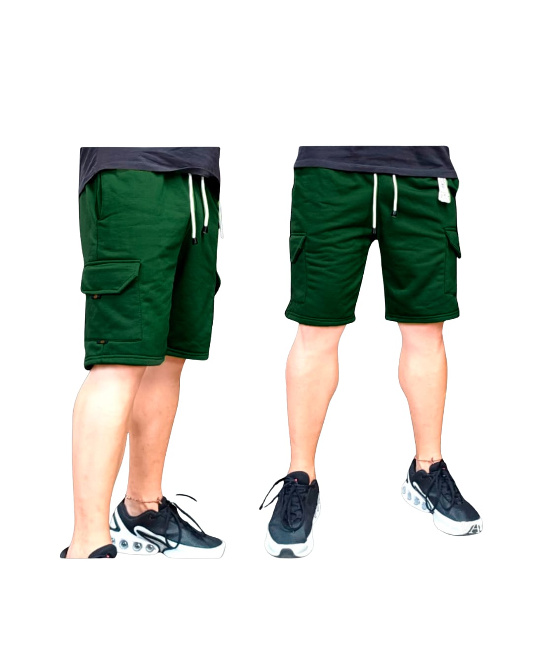 Pack Por 3 En Bermudas Cargo