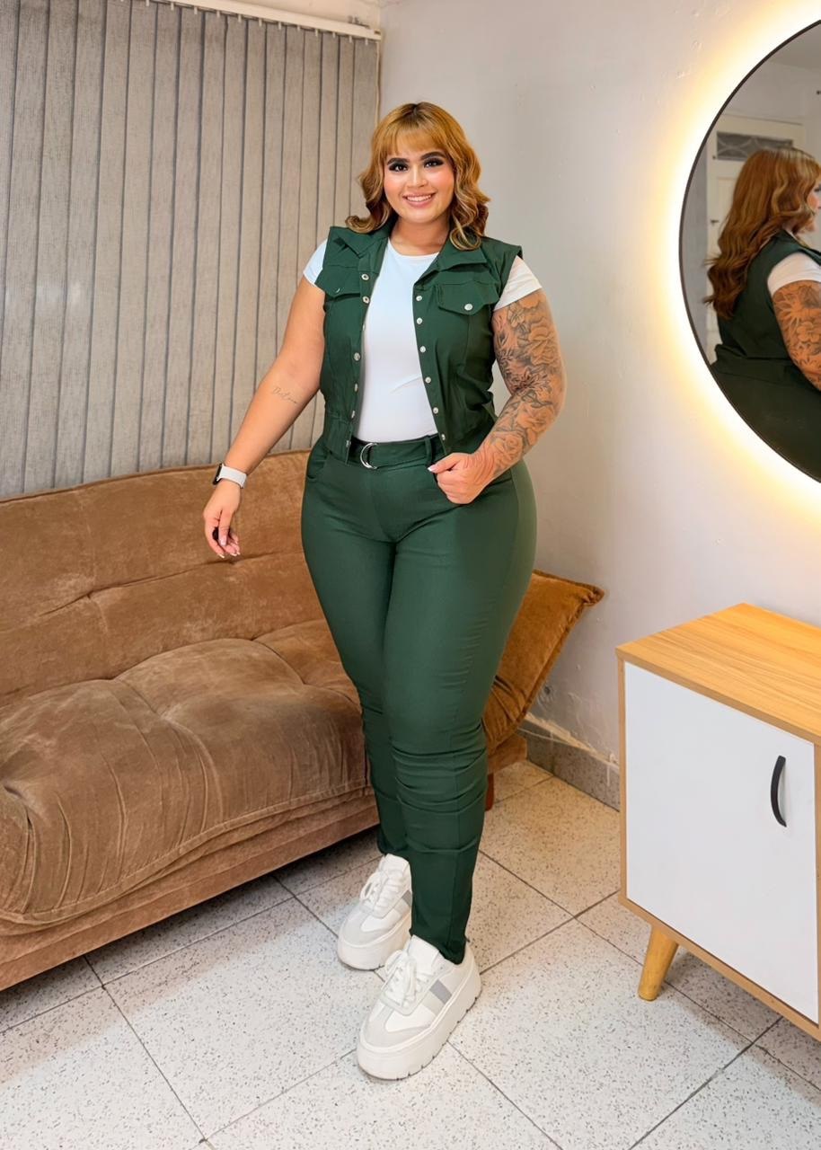 Conjunto 3 Prendas Chaleco 1856xl