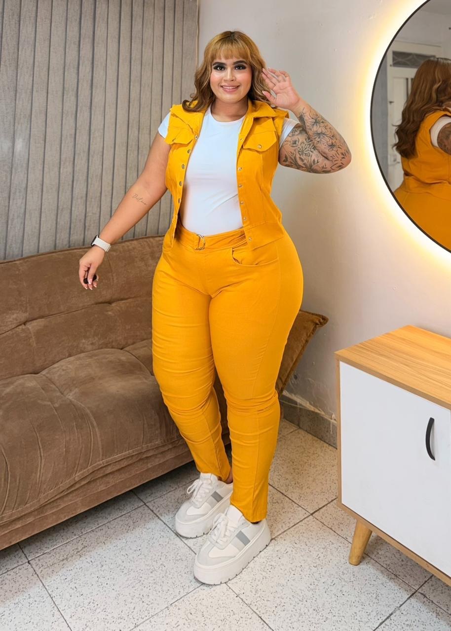 Conjunto 3 Prendas Chaleco 1856xl