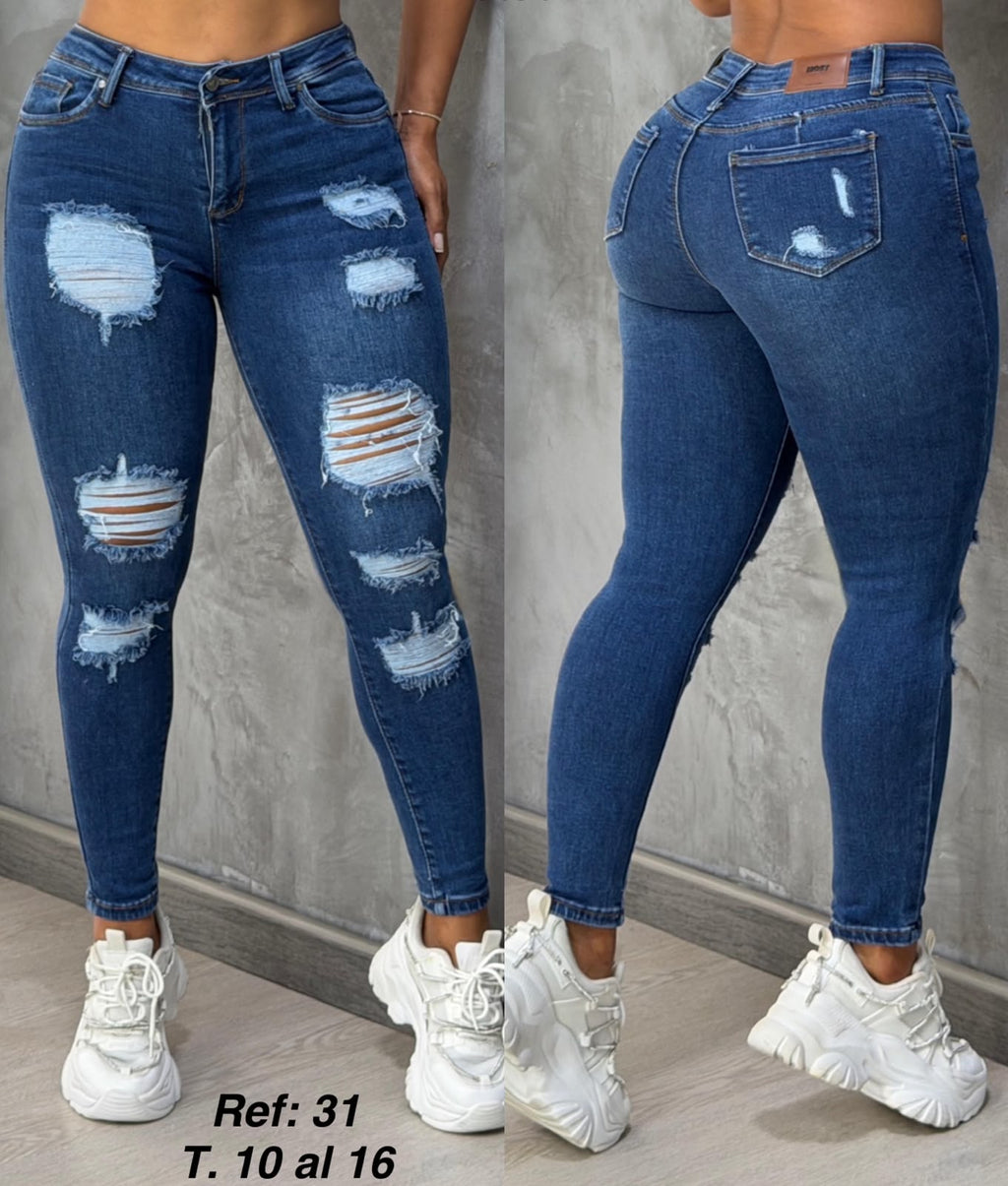 Jeans Skinny Rotos
