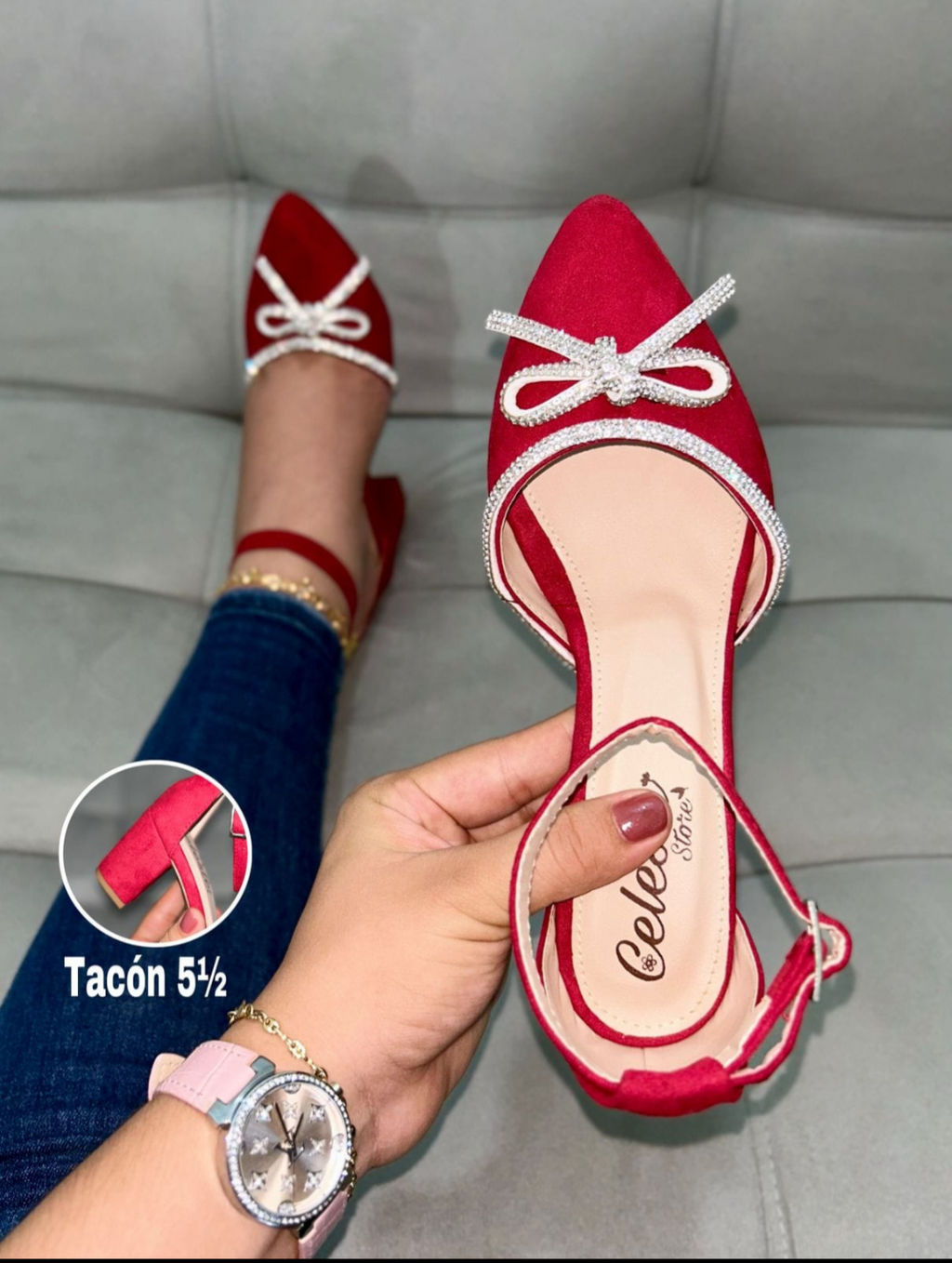 Bellos Tacon De Corbata