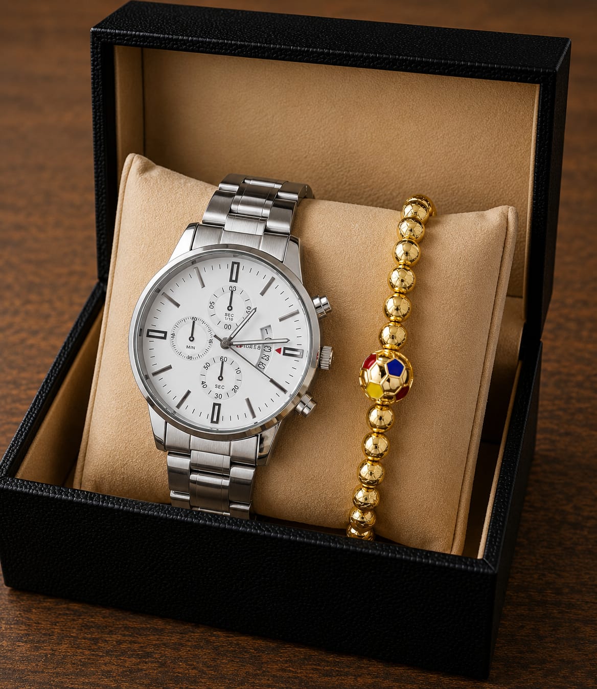 Reloj Geneva Pulcera Acero